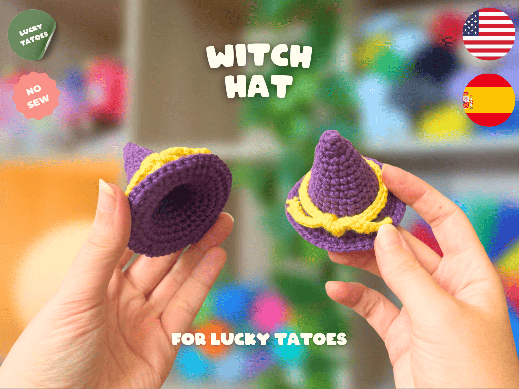 Sombrero de Bruja - Traje para Lucky Tatoes