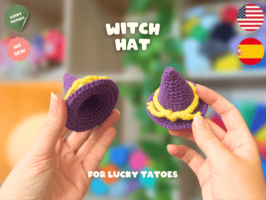 Sombrero de Bruja - Traje para Lucky Tatoes